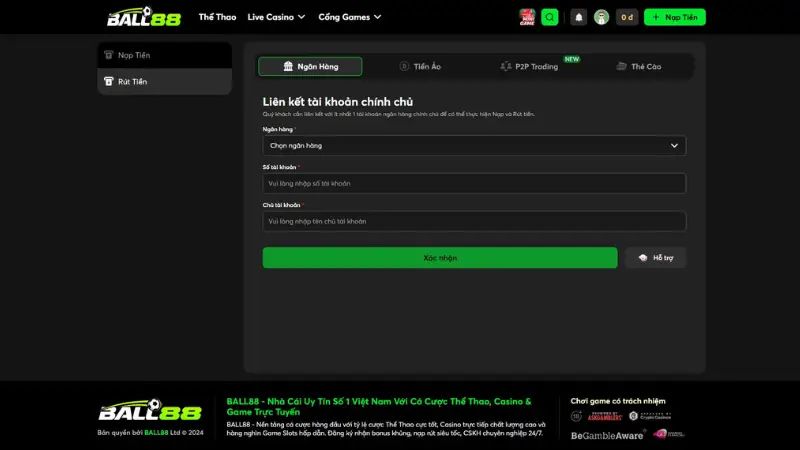Hệ thống Ball88 sau sát nhập hoạt động ổn định, hỗ trợ người chơi cá cược hiệu quả